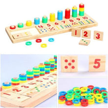Load image into Gallery viewer, Tableau d’enseignement des mathématiques en bois