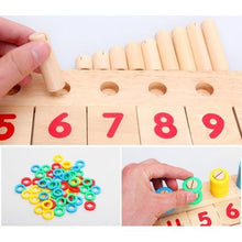 Load image into Gallery viewer, Tableau d’enseignement des mathématiques en bois