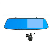 Load image into Gallery viewer, Rétroviseur voiture DVR caméra Dash Cam enregistreur vidéo Full HD 1080P 4.3 pouces
