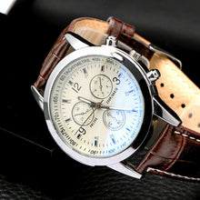 Load image into Gallery viewer, Montre en Cuir militaire pour hommes
