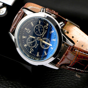 Montre en Cuir militaire pour hommes