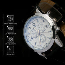 Load image into Gallery viewer, Montre en Cuir militaire pour hommes
