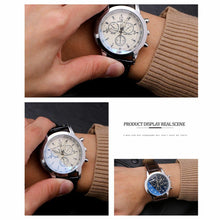 Load image into Gallery viewer, Montre en Cuir militaire pour hommes
